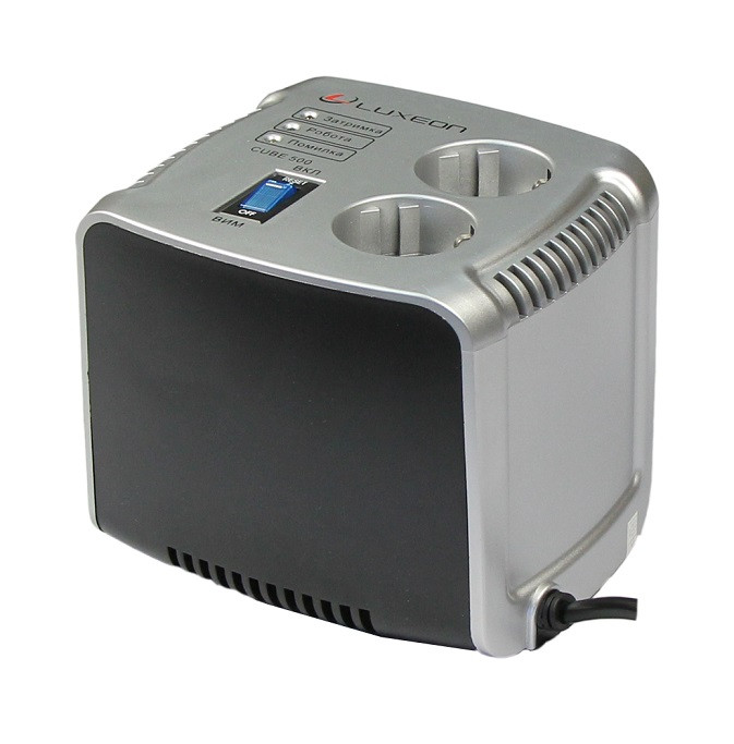 Стабілізатор напруги релейний Luxeon CUBE-500 500 Вт