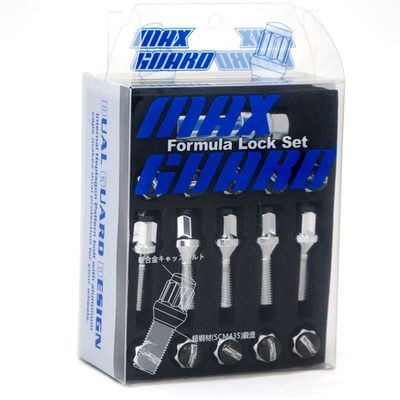 Max Guard БОЛТ chrome+black G08 (20+1key) 12мм*1.5 мм