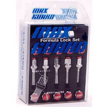 Max Guard БОЛТ chrome+red G08 (20+1key) 12мм*1.5 мм
