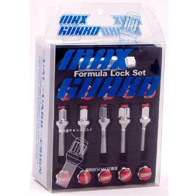 Max Guard БОЛТ chrome+red G08 (20+1key) 12мм*1.25 мм