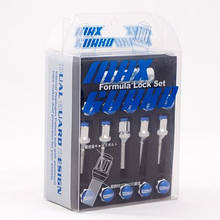 Max Guard БОЛТ chrome+blue G08 (20+1key) 12мм*1.5 мм