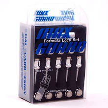 Max Guard БОЛТ chrome+Hblack G08 (20+1key) 12мм*1.25 мм
