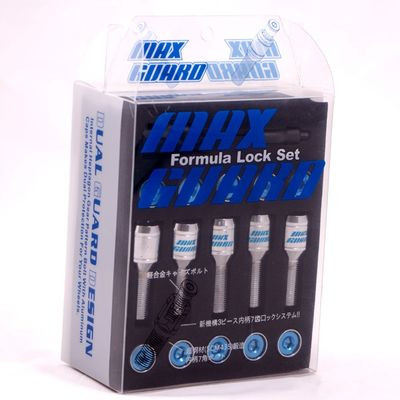 Max Guard БОЛТ chrome+blue G09 (20+2key) 12мм*1.25 мм