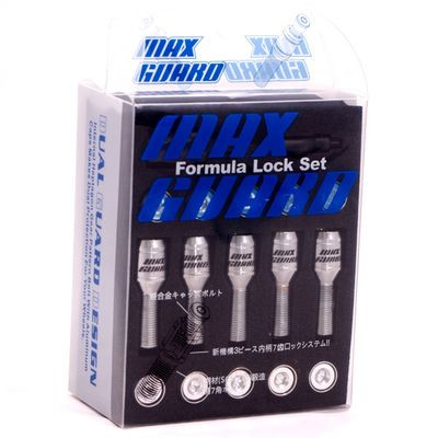 Max Guard БОЛТ chrome+chrome cap G09(20+2key) 12мм*1.5 мм