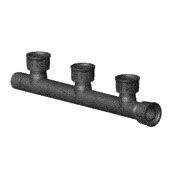 Гребінець на 3 виходи 1"х1"х1"х1" Irritec