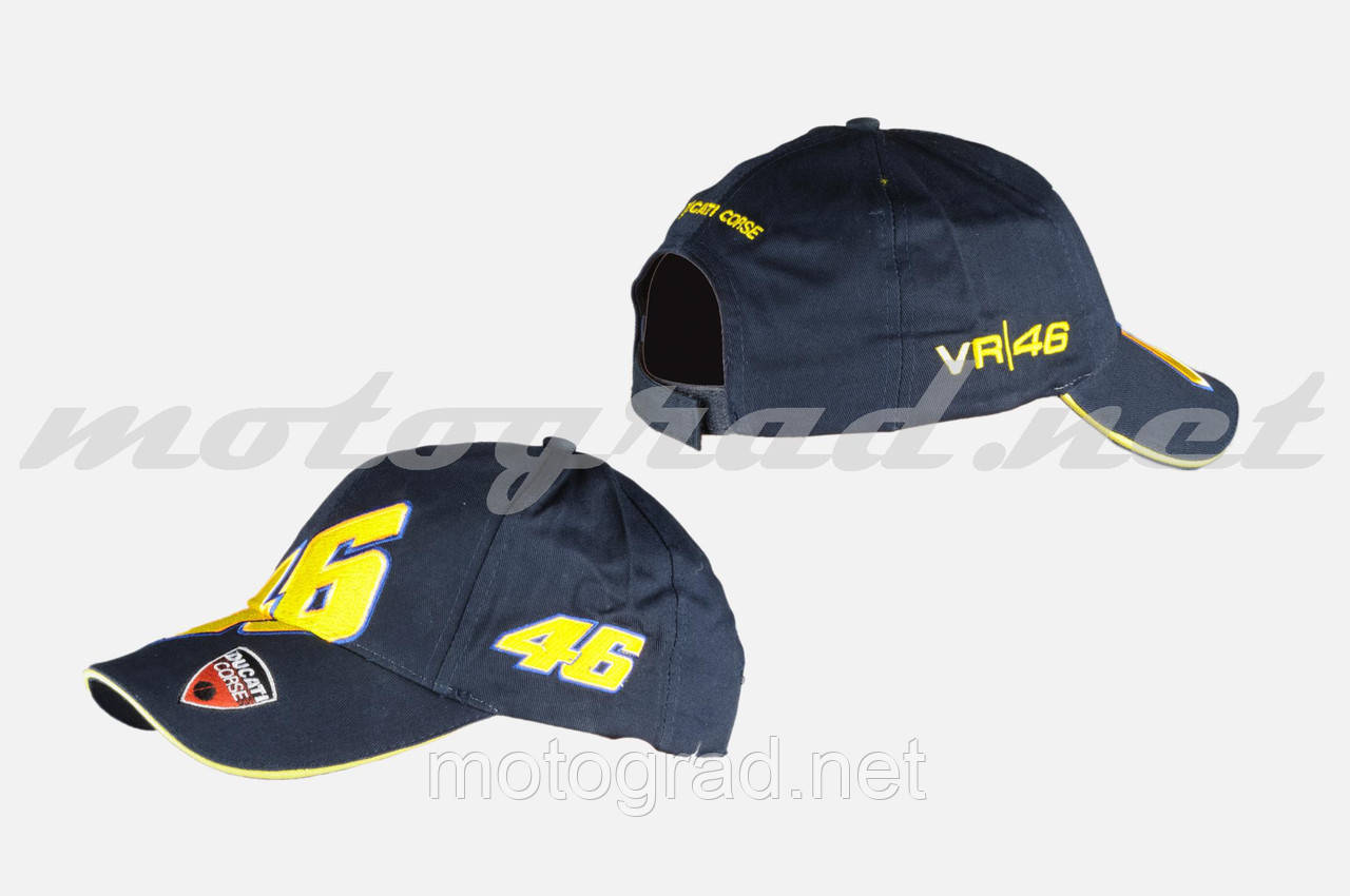 Бейсболка синя 100% бавовна 46 VALENTINO ROSSI AND DUCATI, фото 1