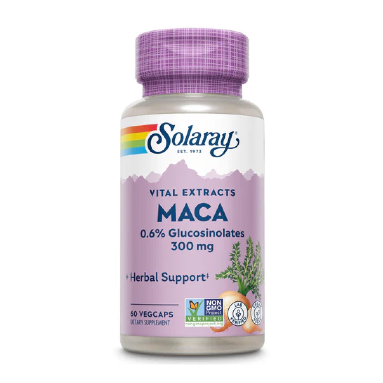 Maca Root Extract 300mg - 60 vcaps, фото 1