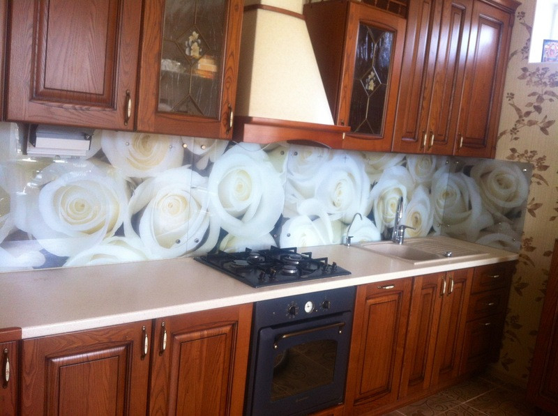 Скляна панель на робочу поверхню кухні, фото 1