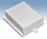 Корпус KM38 для електроніки 132х111х39 з фланцем, фото 3