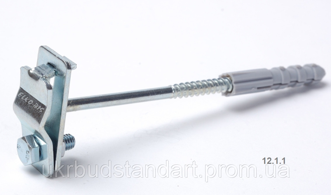 Тримач із розпірним дюбелем, фото 1