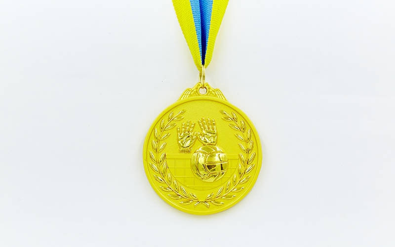 Медаль на стрічці Бокс 6,5 см, 40 р, двоколірна (1, 2, 3 місце)
