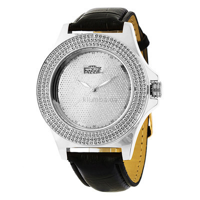 Чоловічі годинники FREEZE Genuine Diamond Silver-Dial Tone