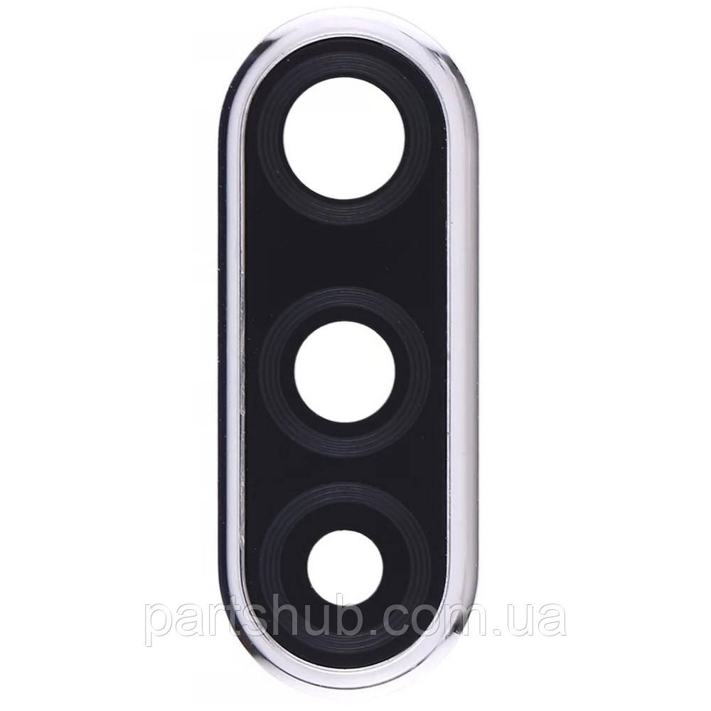 Скло камери Huawei P30 Lite (у сріблястій рамці 24MP), фото 1