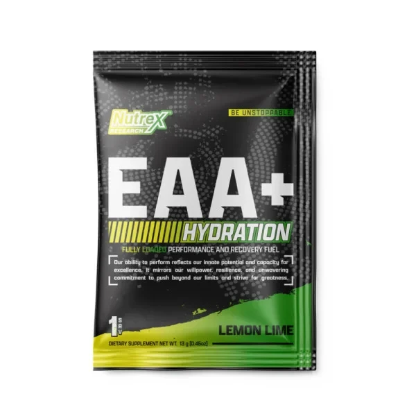 Nutrex Samples EAA Hydration - 13g Lemon Lime (2023-10-6524), фото 1