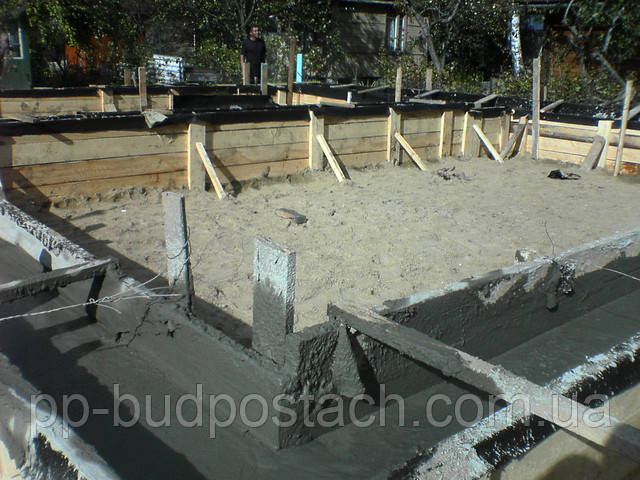 Фундамент для дерев'яного будинку своїми руками