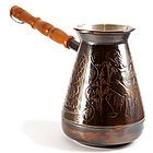 Турка для кави мідна — 450 мл — "Султан", фото 4