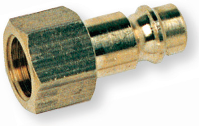 Штуцер быстроразъёмного соединения Berner (папа) латунный с наружной резьбой 3/8" - фото 1 - id-p499745867