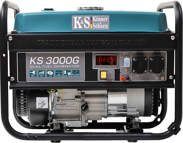 Бензиновий генератор KÖNNER&SÖHNEN KS 3000G, фото 2