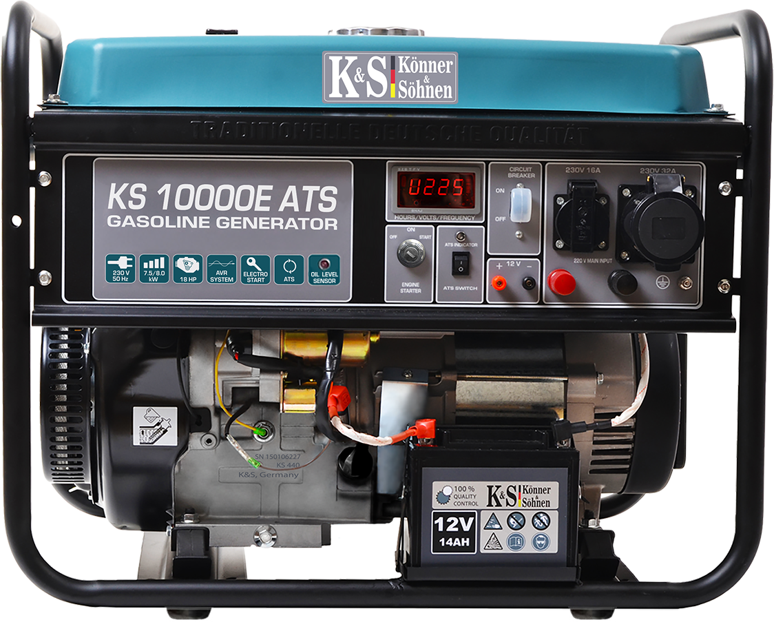 Бензиновий генератор Könner&Söhnen KS 10000E ATS