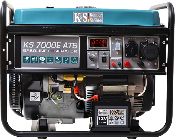 Бензиновий генератор Konner & Sohnen KS 7000E ATS, фото 2