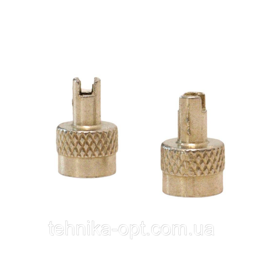 Ковпачок камери AV (Schrader) для виймання серцевини ніпеля (100 шт), фото 1