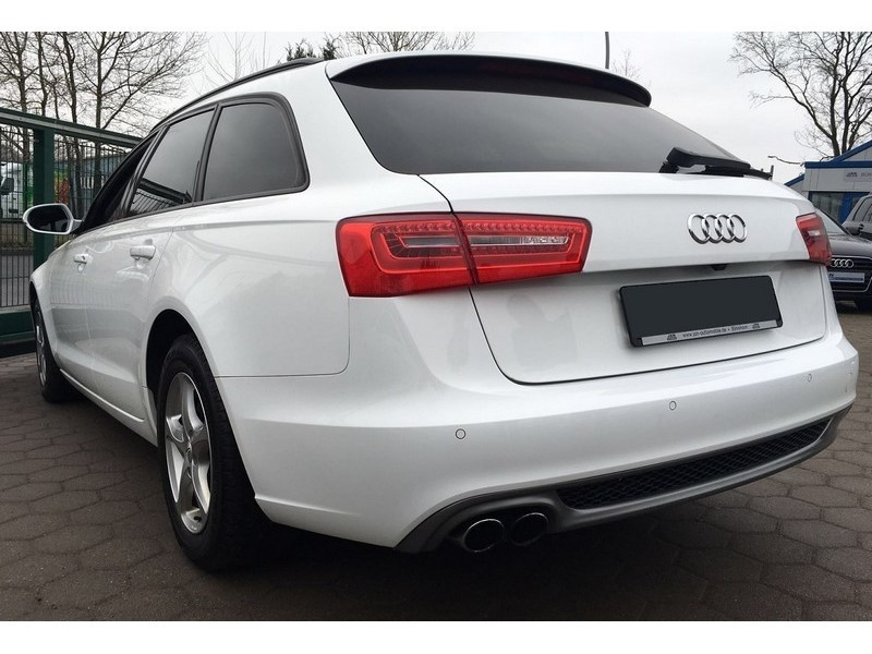 Дифузор Audi A6 C7 (11-14) тюнінг обвіс спідниця-стиль S-line (бавовна на один бік)