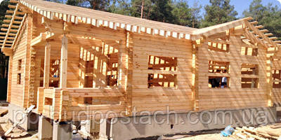 Готові будинки з клеєного бруса вартість невелика, а якість чудове