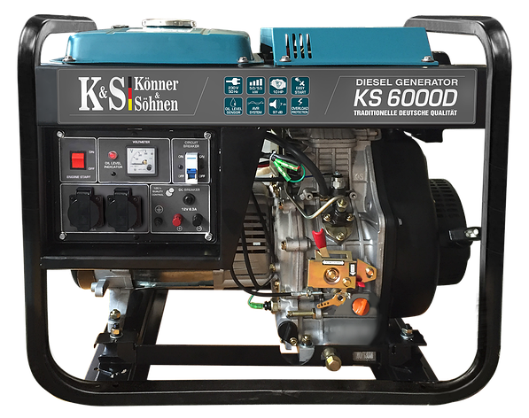 Дизельний генератор Konner&Sohnen KS 6000D, фото 2