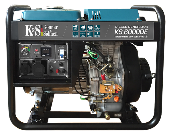 Дизельний генератор Konner&Sohnen KS 6000DE, фото 2