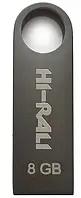 Флеш память Hi-Rali Shuttle series HI-8GBSHBK Black 08 GB