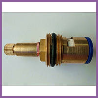 Букса кран-букса полуоборотная для смесителя, вентиль головка для крана, прокладка ремкомплект сантехники