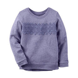 Футболка з довгим рукавом реглан Мереживо 3Т (93-98 см)