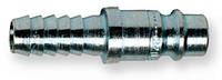 Штуцер швидкорознімного з'єднання (тато) сталевий зі з'єднанням для шланга 9 мм