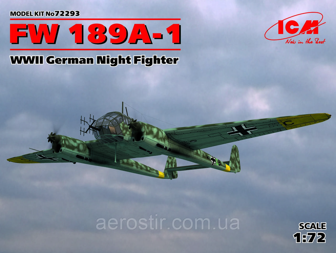 Fw189A-1 1/72 ICM 72293