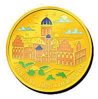 Пам'ятна  кольорова монета " Університет"