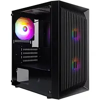 Корпус 1stPlayer BS-2-BK-3F1, Black
