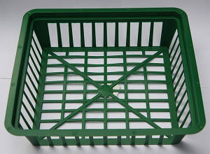 Кошик для посадки цибулин прямокутний 28х25 см