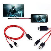 MHL кабель адаптер Micro USB на HDMI HDTV AV