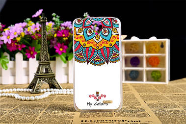 Чохол для Lenovo A388t панель накладка з малюнком my colors