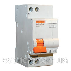 Дифавтомат 25A 30мА тип З "Домовик" 11474S Schneider Electric