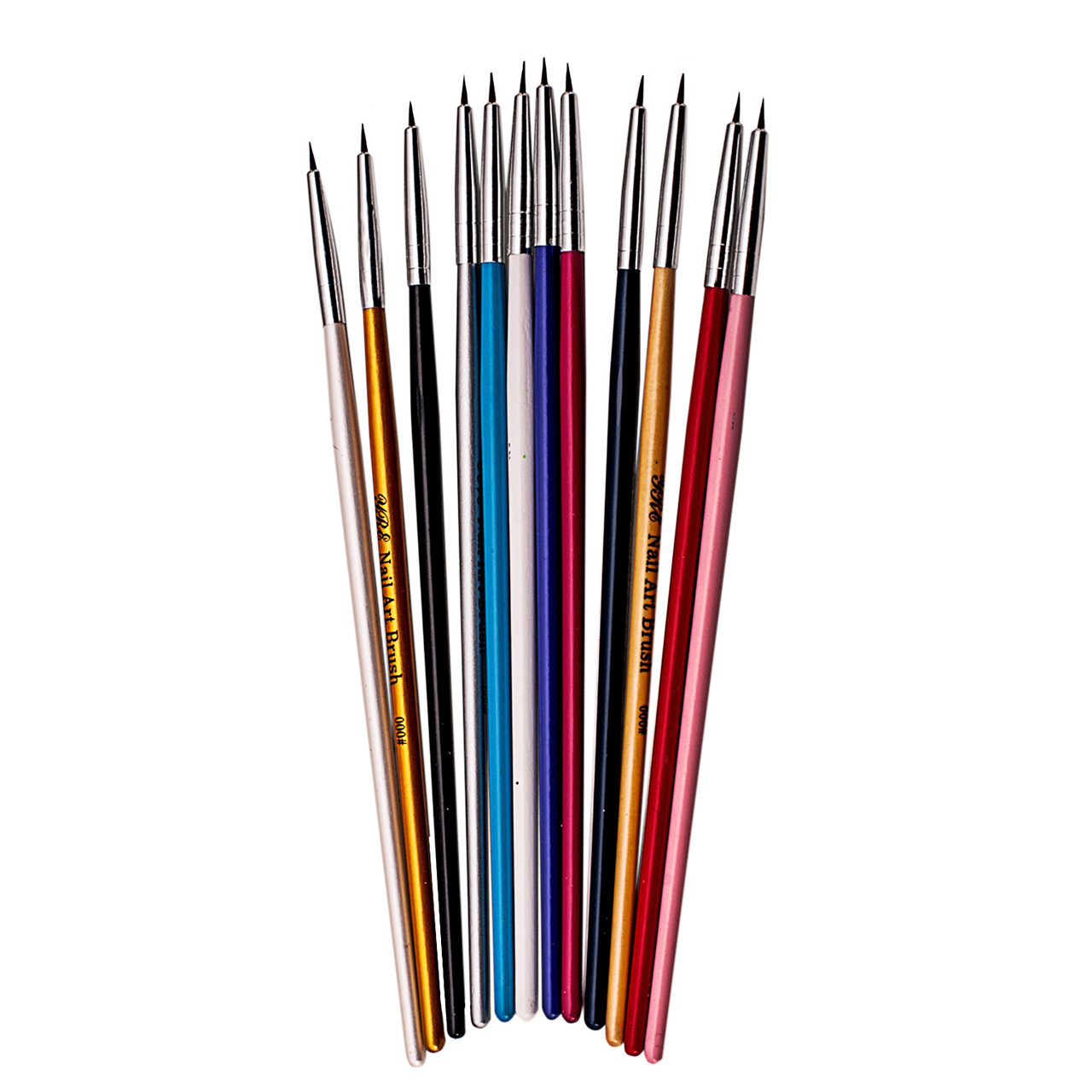 Набір пензлів для малювання, 12 шт.