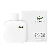 Туалетна вода ОАЕ Lacoste L.12.12 Blanc White 100ml гуртом