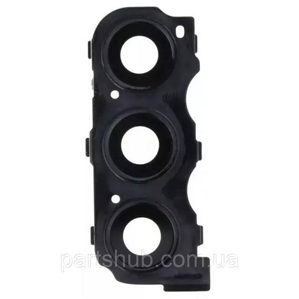 Скло камери Samsung Galaxy A23 A235F у рамці (чорне), фото 1