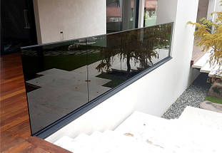 Профіль для безрамних огорож