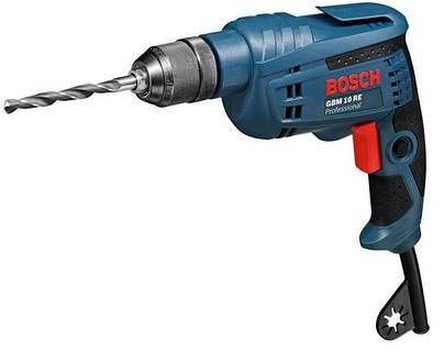 Дрель Bosch Professional GBM 10 RE 600Вт ШЗУ 1-10мм 2600об/мин 1.7кг