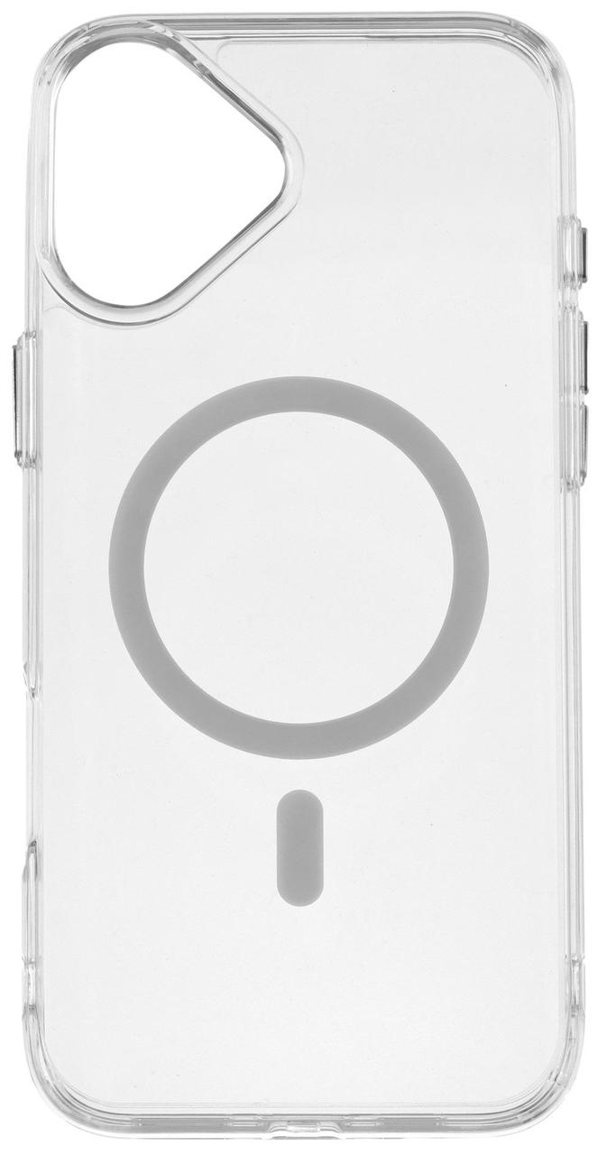 Чохол 2Е Basic для  iPhone 16 Plus, Transparent MagSafe Cover, прозорий, фото 1