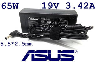 Блок живлення для ноутбука Asus 19V 3.42 A 5.5*2.5 mm 65W(High Quality)