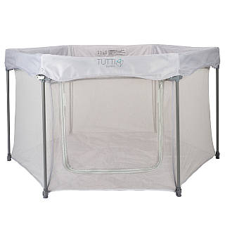 Манеж Tutti Bambini Hexa, Світло-сірий (5118-vart)