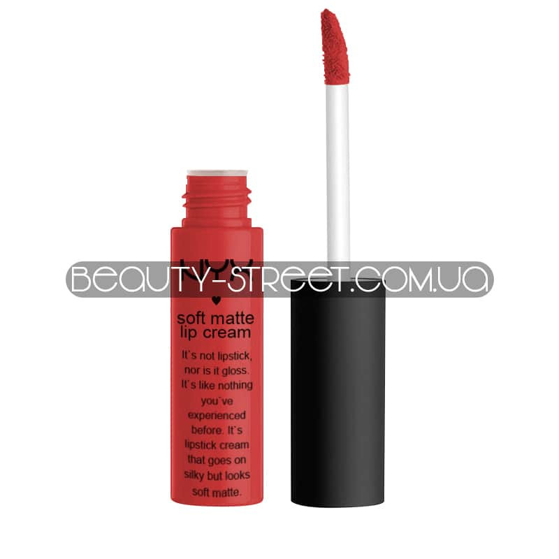 NYX Матова помада-суфле SOFT MATTE LIP CREAM Amsterdam