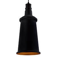 Светильник чёрный, из металла, в стиле лофт